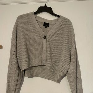 Crop Knit Cardigan
